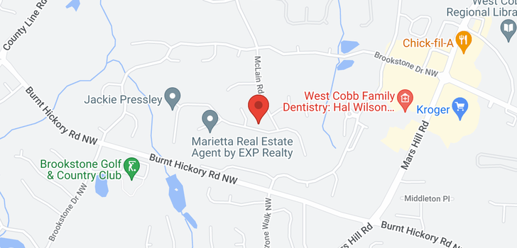 map of 5604 Forkwood Drive NW